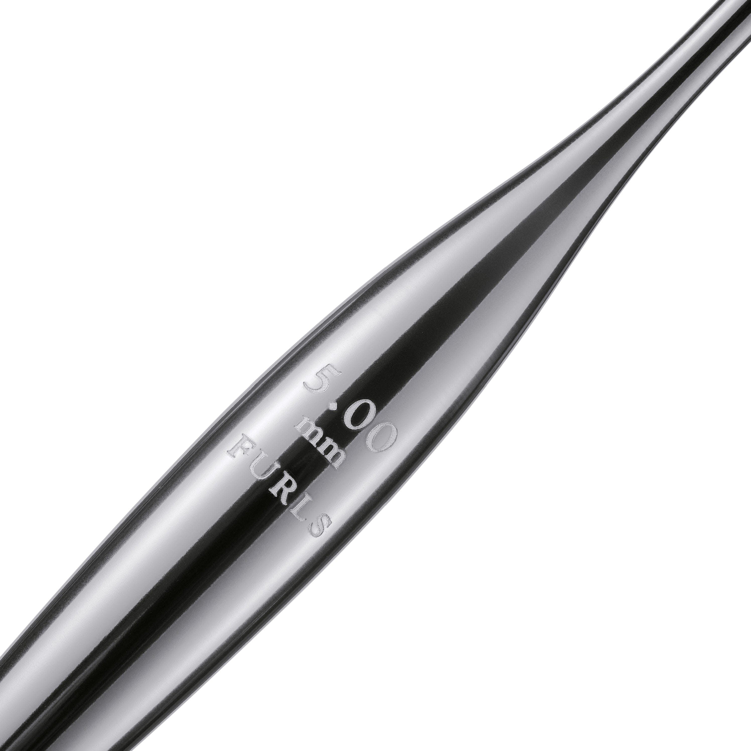 Graphite Streamline® Metal Crochet Hook Streamline Metal FurlsCrochet 