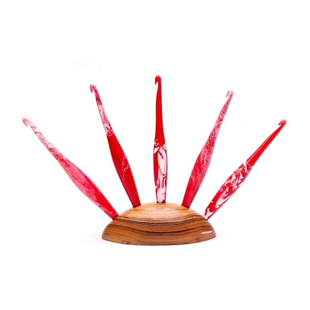 Cherry Streamline Swirl Crochet Hooks Swirl Streamline Furls 